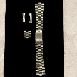 Authentic Omega Speedmaster 20mm Steel Watch Bracelet OEM STZ013815
